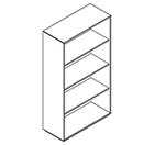 2404 incl. plinth - Bookcase W800xD350xH1454 without divider