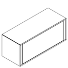 4101 - FRAMEwork Cupboars w/1 filing drawer W900xD355xH365