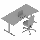 11796+0155 - Fixed desk 1800x900/800 (rect)