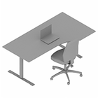 03536+0255 - Sit/stand desk 1800x1000/800 (500-rect)