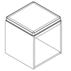 3151+3165 - Plint cube B400xD400xH400