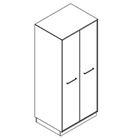 2560+2970 - Wardrobe W800xD600xH1806 with 2 doors, hanging rack and 1
shelf at the top of the cabinet