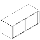 4122 - FRAMEwork Locker W900xD355xH365 w/2 doors and flexlock in A1 + B1