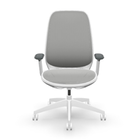 7042001 - SE:AIR swivel chair with armrest, membrane white (AI-821)