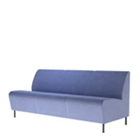 Ideal Large 3-seat wo armrest 4 legs