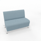 CITY Small Sofa 101 4 t-legs