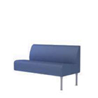 Ideal Small 2-seat wo armrests 2 legs