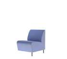 Ideal Large 1-seat wo armrest 2 legs