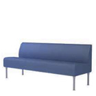 Ideal Small 3-seat wo armrests 4 legs