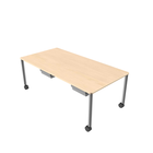 Luma Projekttisch 59h 160x80 _4x LUMAPTLG_4x MMLADE6800 80mm