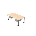 Luma Projecttafel 46h 120x60 _2x LUMAPTLG_2x MMLADE6800 176mm