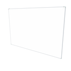 EMHT1812 (1800x1203mm  1 zijde Krijtbord-Whiteboard 1 zijde prikbord gesroffeerd )