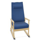 HB68058 Pan highback rocking chair