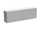 2OH Width 2303mm PROFI Bench Rack with Sliding Doors  between PROFI Extensions