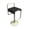 STOOL W/ ROUND BASE, WITH UPHOLSTERED SEAT