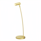 Puck Table Lamp Brushed Brass