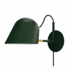 Streck Wall Lamp Plate External Cable Pine Green
