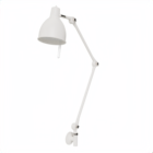 PJ 70 Wall Lamp External Cable White