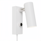 Puck Wall Lamp External Cable White