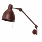 PJ 72 Wall Lamp External Cable Oxide Red