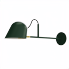 Streck Spjut Wall Lamp with plate Pine Green