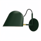Streck Wall Lamp Plate Hard Wired Pine Green