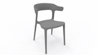 Joy armchair, grey