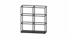 Open shelf B120 H125 cm