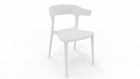Joy armchair, white