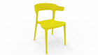 Joy armchair, yellow