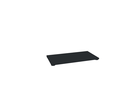 Plinth plate 80cm with adjustable feet, black SA_2170