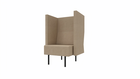 BXM411BX221 - Mr.Box 1-seat medium, sofa, plain, legs