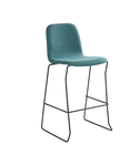 Quin 75cm stackable bar chair
