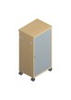 mobile personal storage unit, steel drawer, 2 filing frame