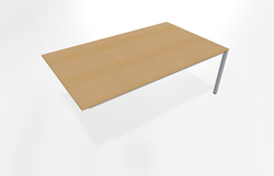 Teamtable / Double bench end-of-row desk 2000 x 1200 mm