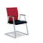 mc-280 mr. charm cantilever chair with rectangular tube steel frame