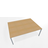 Teamtable / Double bench basic desk, non linking 2000 x 1600 mm