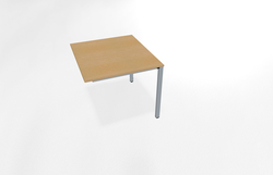 Conference table end-of-row desk 800 x 900 mm