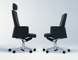 mw-103 my way executive swivel chair high-backrest, neck support
