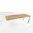 Conference table end-of-row desk 1800 x 800 mm