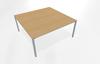 Teamtable / Double bench basic desk, non linking 1600 x 1600 mm