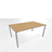Conference table end-of-row desk 1600 x 1000 mm