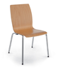 st-226 on stage four-leg chair stackable 6-high, without armrests