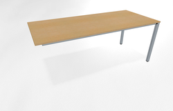 Conference table end-of-row desk 1800 x 800 mm