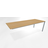 Conference table end-of-row desk 2200 x 900 mm