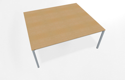 Teamtable / Double bench basic desk, non linking 1800 x 1600 mm
