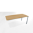 Conference table end-of-row desk 1600 x 800 mm