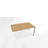 Conference table end-of-row desk 1400 x 900 mm
