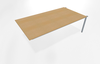 Teamtable / Double bench extension shelf 2200 x 1200 mm