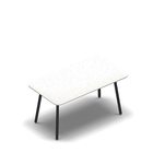 1072 - MEET table 50x90 cm